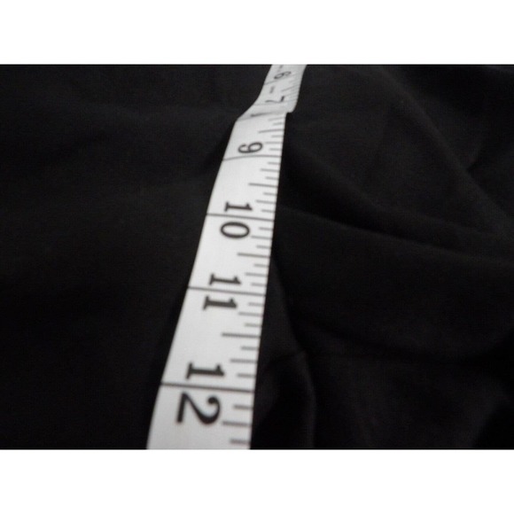 Zac & Rachel Womens Black Straight Leg Stretch Elastic Waist Dress Pants Size 1X - Picture 1 of 7